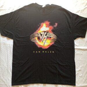 Van Halen Flaming Logo T-Shirt Men's XXL